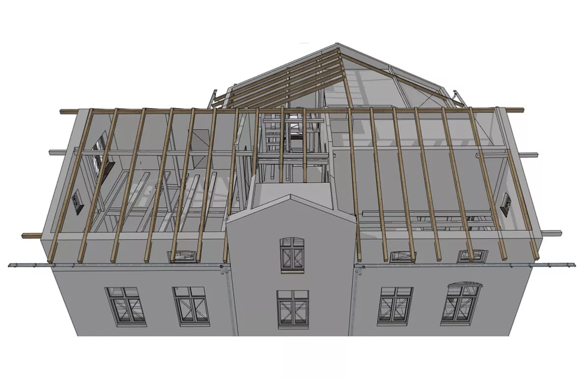Bestandsmodellierung eines Gebäudes mit GRAPHISOFT Archicad 1