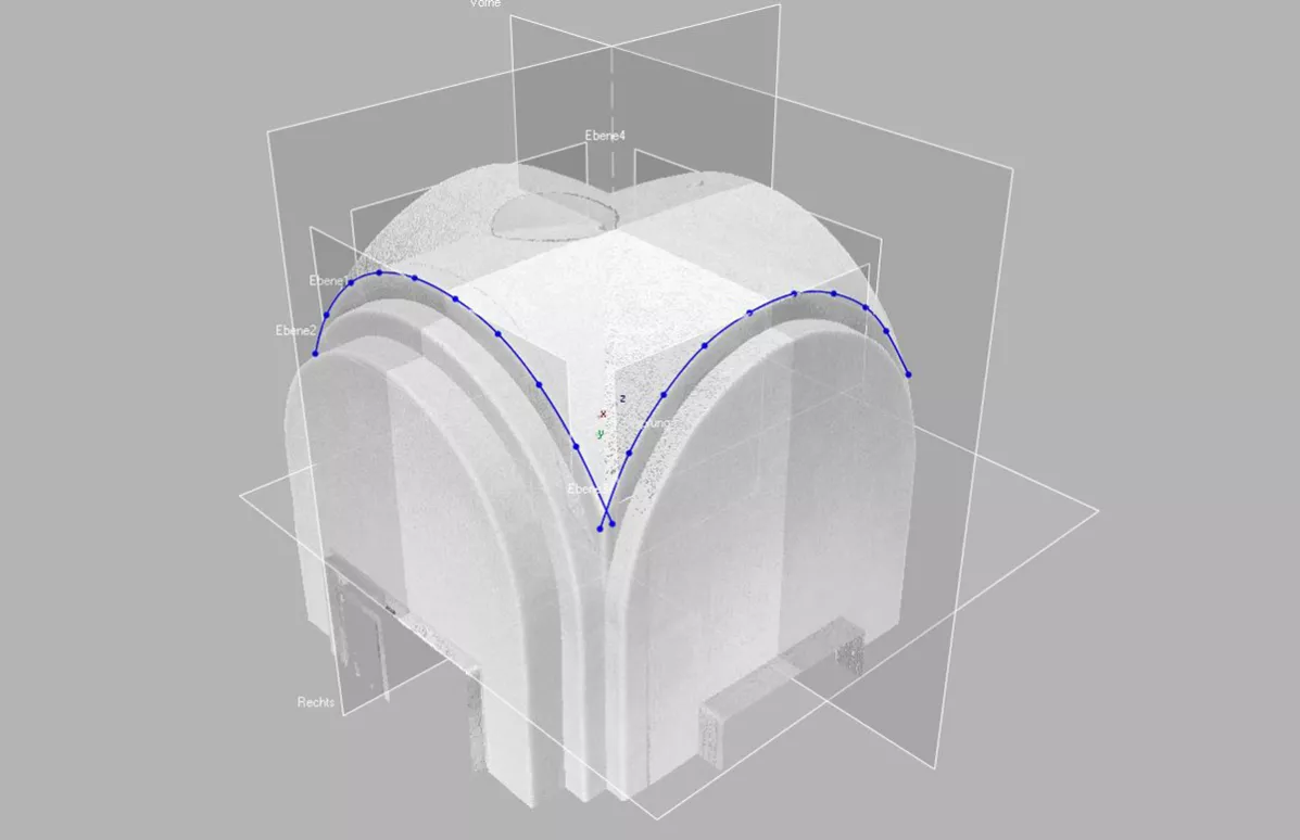 Bestandsmodellierung mit Hilfe von Geomagic Design X 2