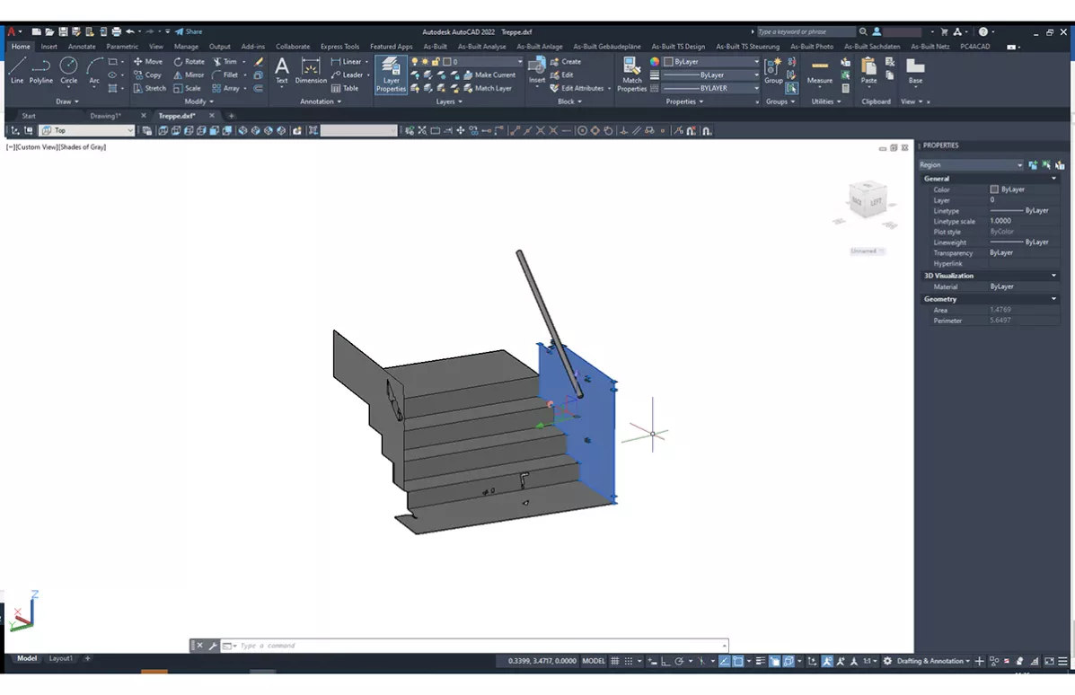 Punktwolkenbearbeitung mit dem FARO® As-Built ™ Modeler 4