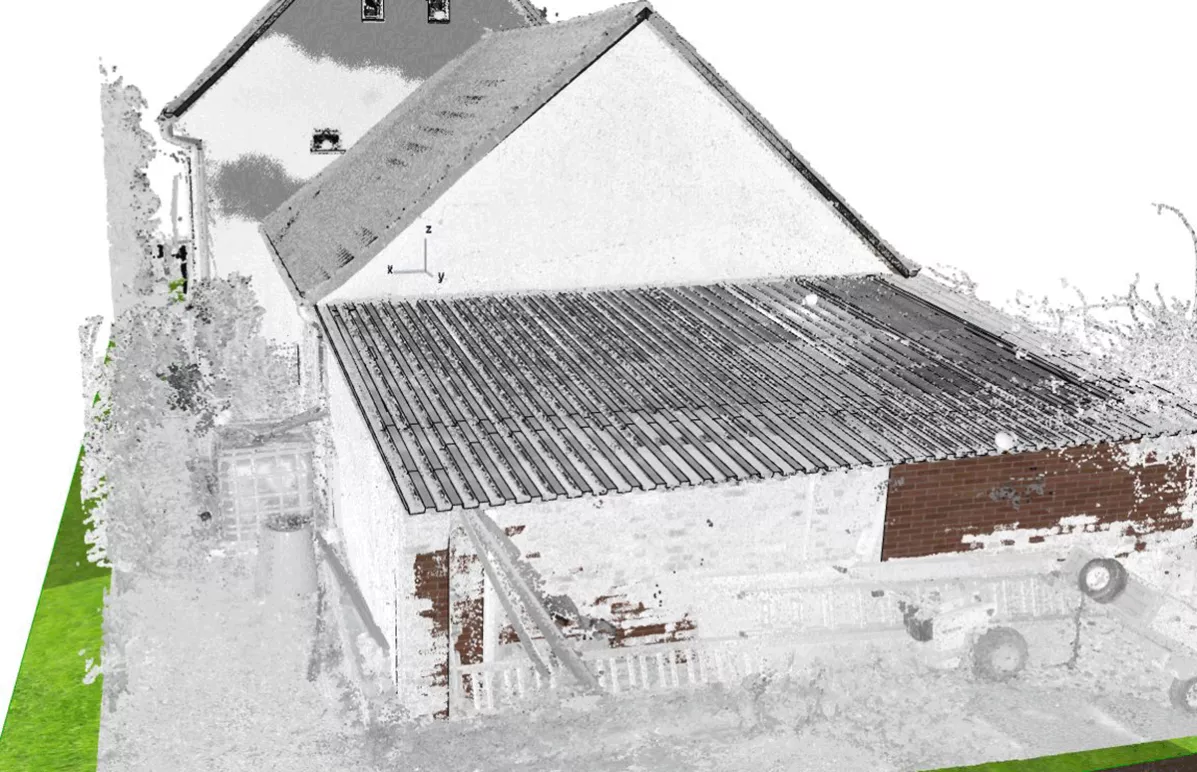 Punktwolkenbearbeitung mit Graphisoft ArchiCAD 5