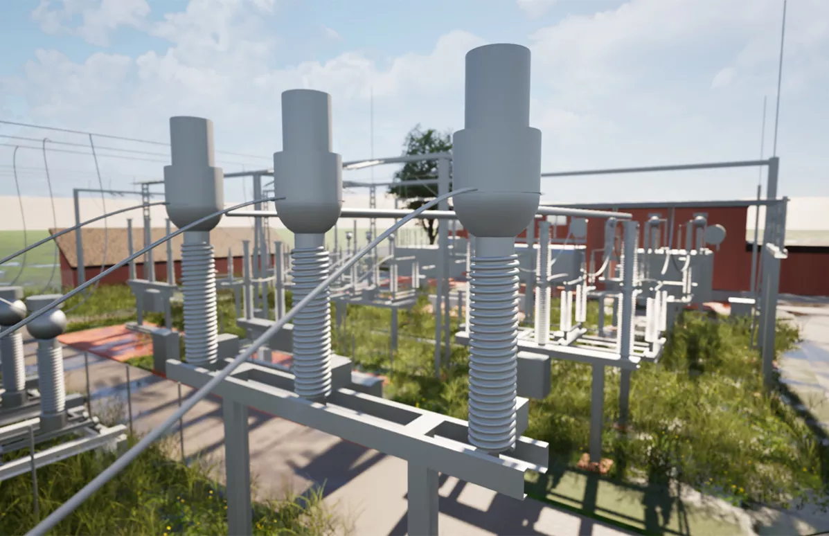 Bestandsmodellierung Umspannwerk 2