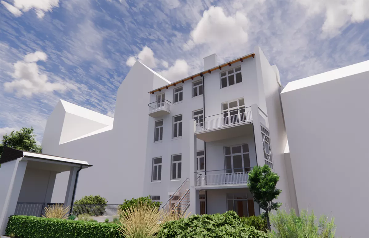 Bestandsmodellierung einer Villa 2