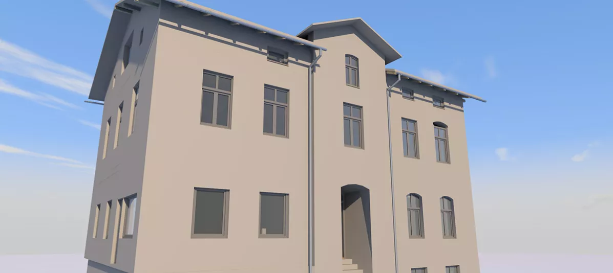 Bestandsmodellierung eines Gebäudes mit GRAPHISOFT Archicad Header