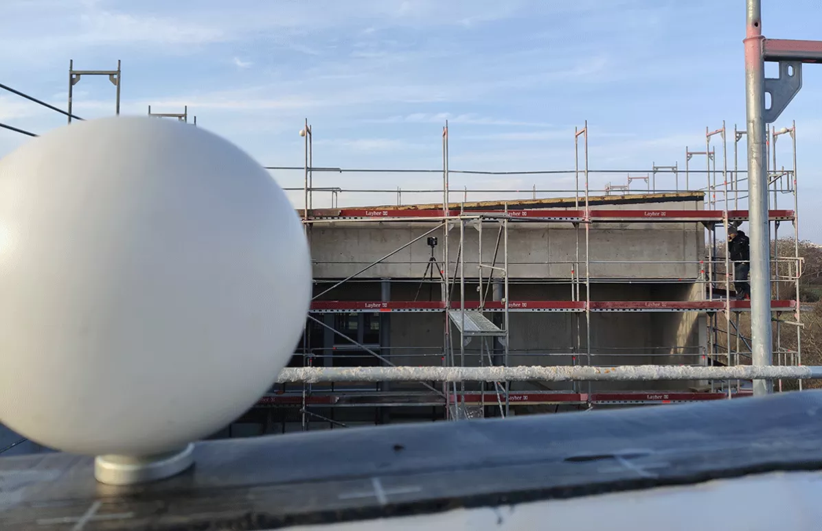 3D Laserscanning für die Fassadenmontage 4