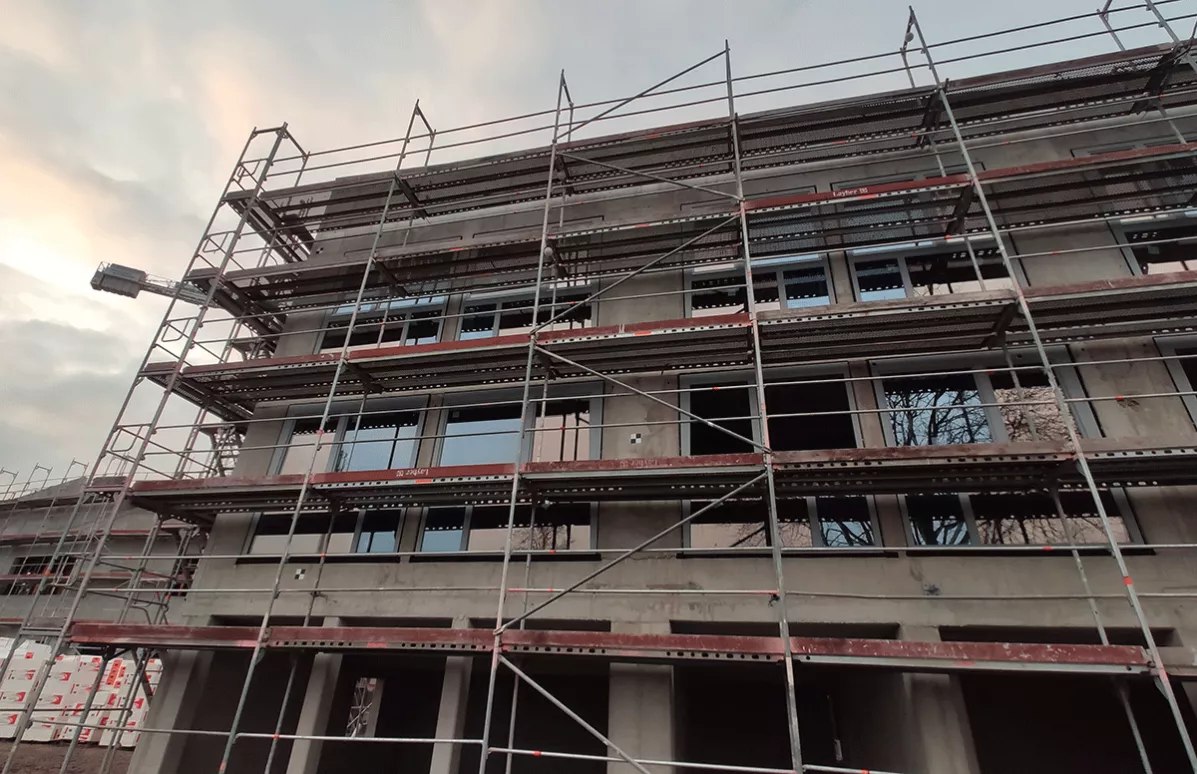 3D Laserscanning für die Fassadenmontage 6