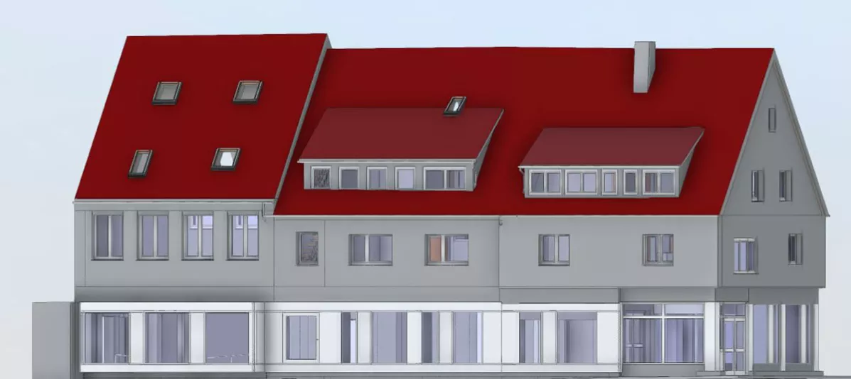 Bestandsmodellierung - Gebäudekomplex mit Stadtbibliothek Header