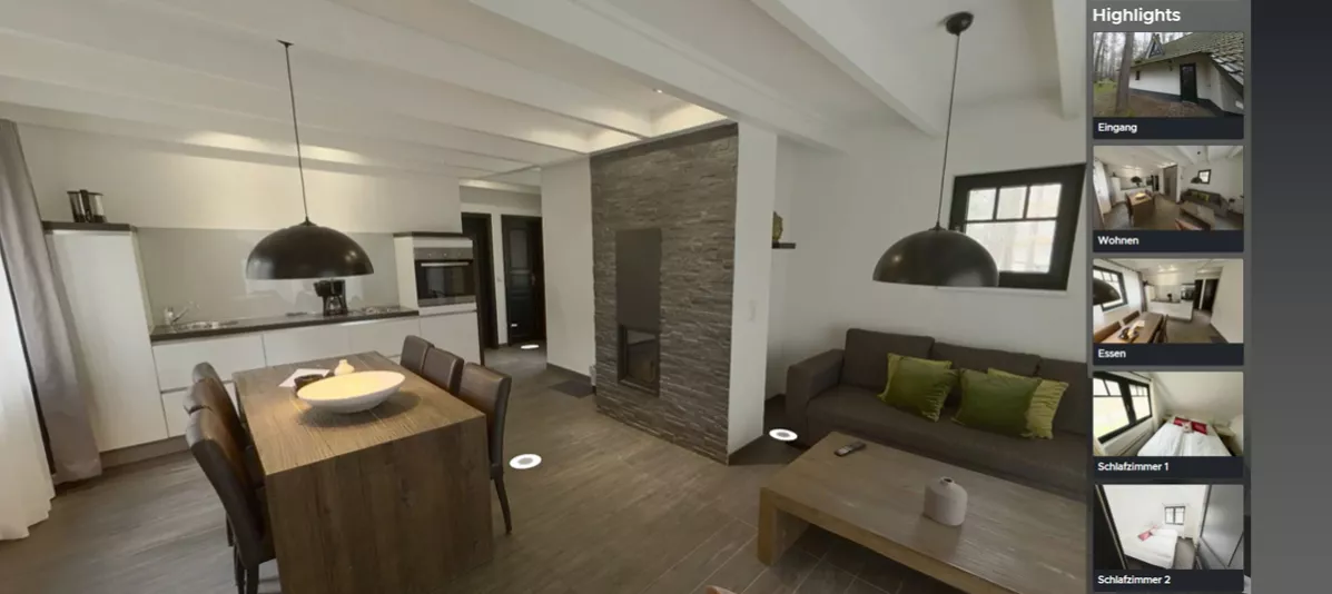 Mit Benaco auf 3D-Tour durch Ihr Feriendomizil – Naturresort Drewitz Header