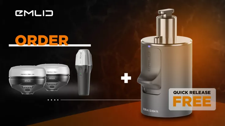 Emlid quick release adapter