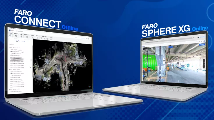 FARO Connect und Sphere XG in Anwendung