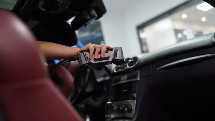 FreeScan Combo im Porsche