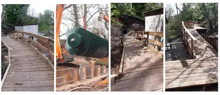 Archimedische Schraube für Mikro-Wasserkraftwerk - Bildquelle: GeoSLAM Ltd.