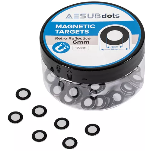 AESUB Magnetic_targets_retroreflektiv