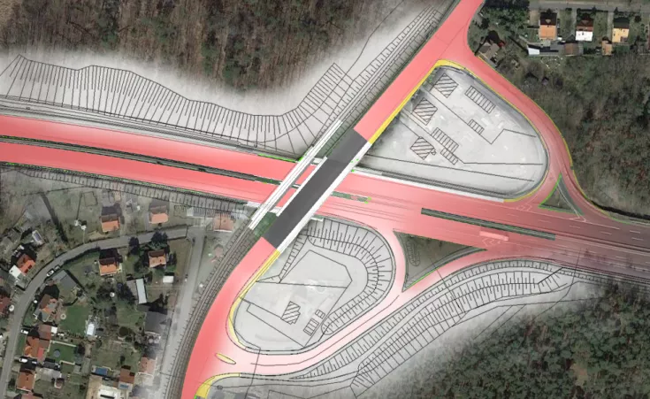 Autobahn A4 oben