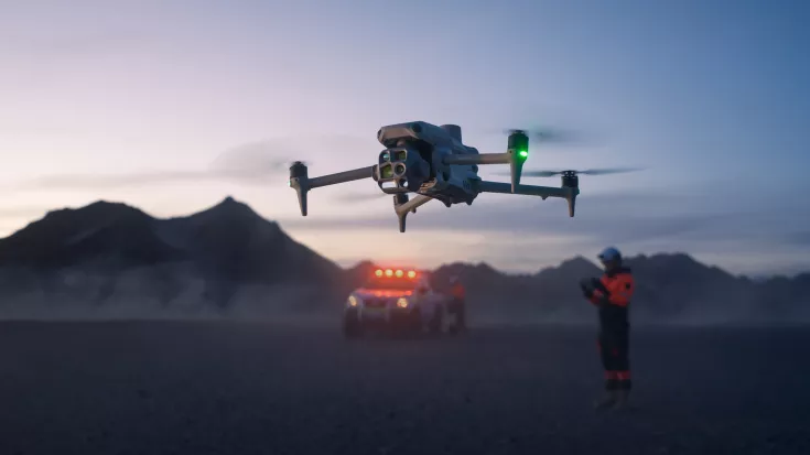 DJI Matrice 4 Gelände