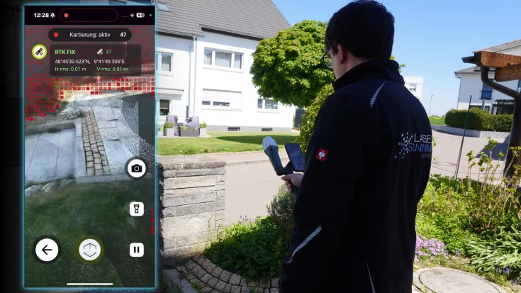 Emlid Dot3D Echtzeiterfassung