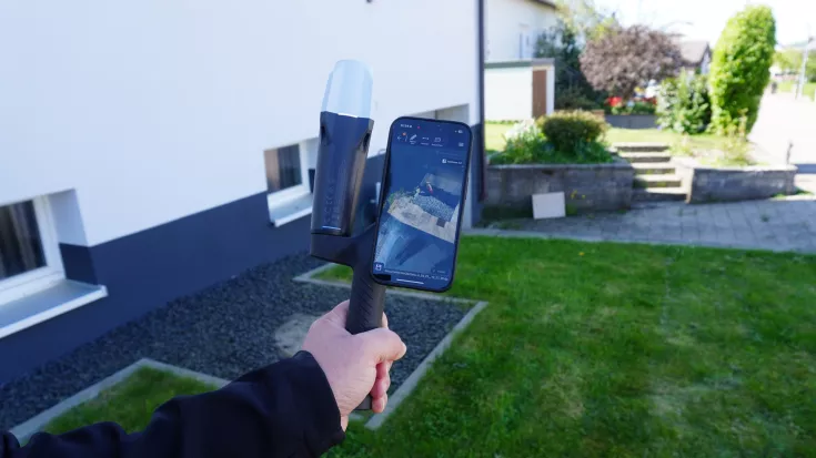 Emlid Dot3D Scanning mit Lidar