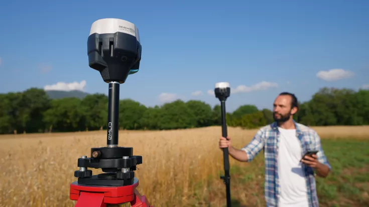 Emlid RS2 mit Roverstation