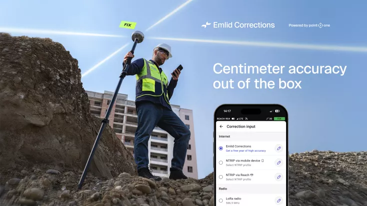 Emlid Corrections Header