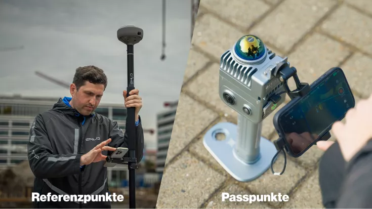Referenzpunkte und Passpunkte