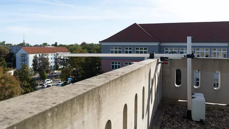 Laserscanner Fassadenbau