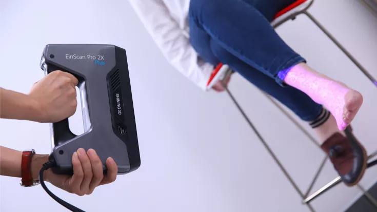 Laserscanner Fuß_Scan