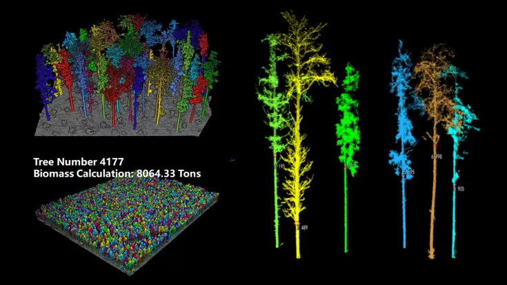 Lidar360 screenshots