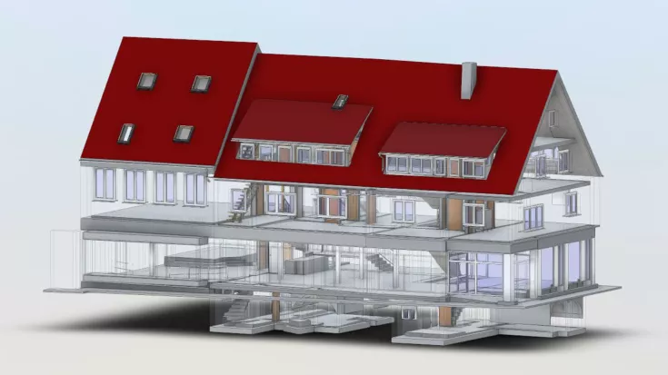 Modellierung Haus