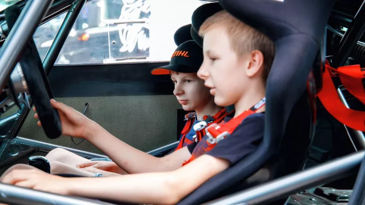 Racecar Projekt mit Herz
