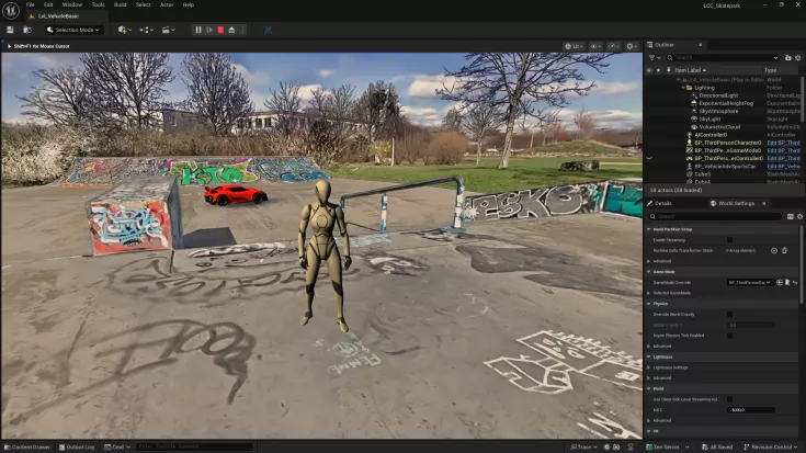 Roadshow Unreal Engine