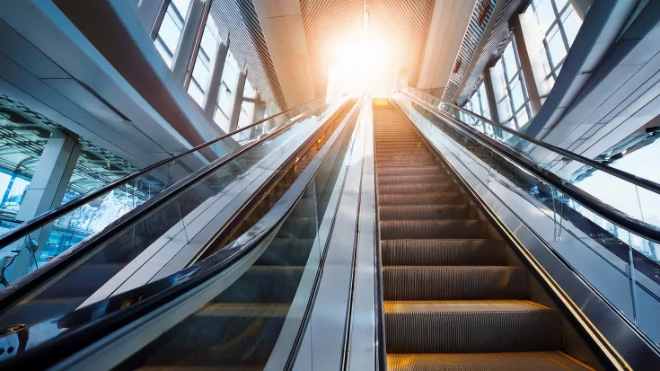 Rolltreppe