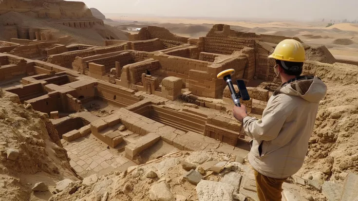 Trimble Catalyst Archäologie