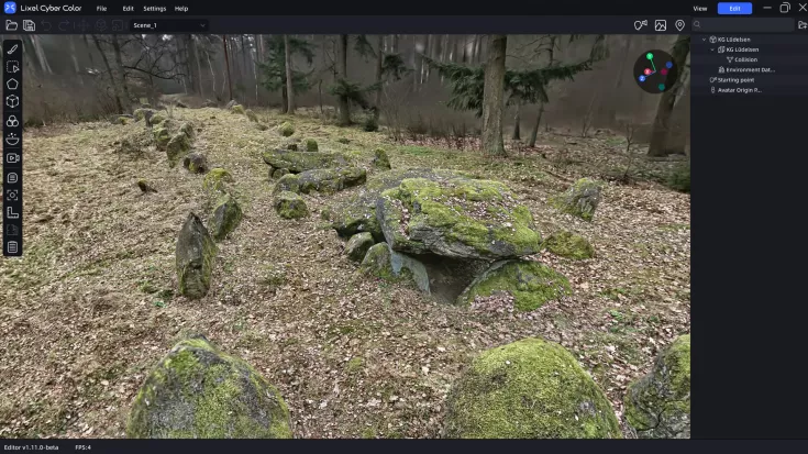 XGRIDS PortalCam Grosssteingrab 3