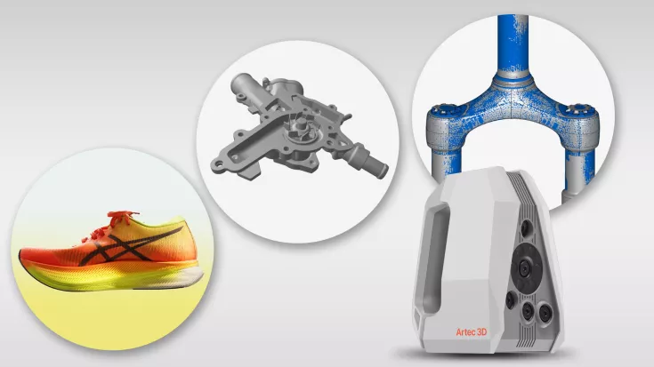 Artec Spider II Anwendungsbereiche