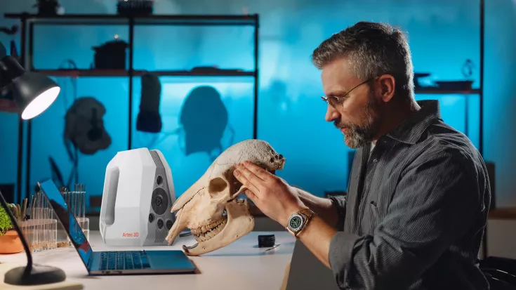 Artec Spider II Archaeologie