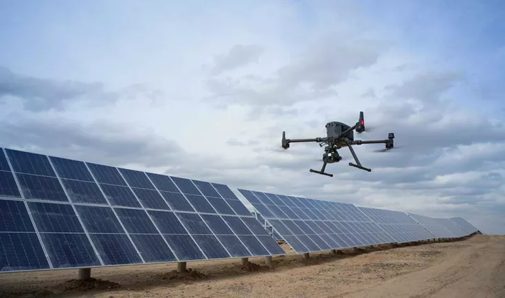 DJI Matrice 350 RTK zur Inspektion