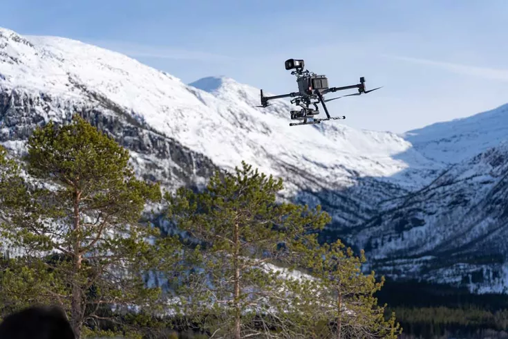 DJI Matrice 350 RTK im Einsatz bei der Bergrettung