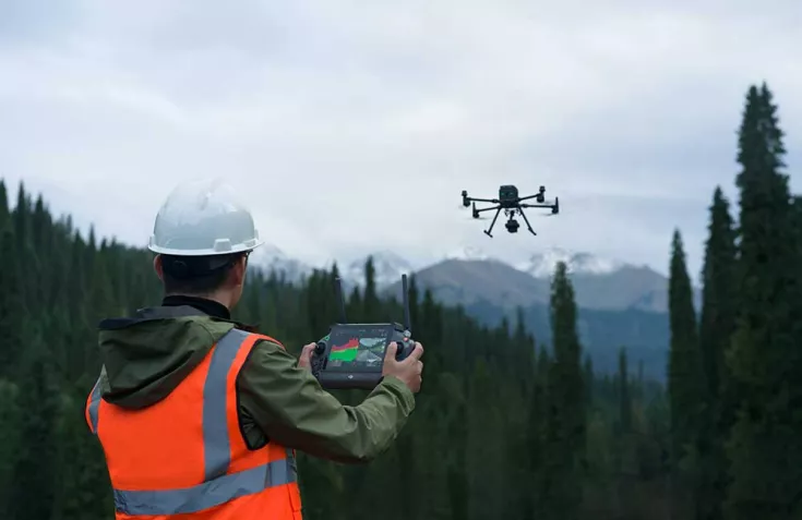 DJI Matrice 350 RTK zur Vermessung