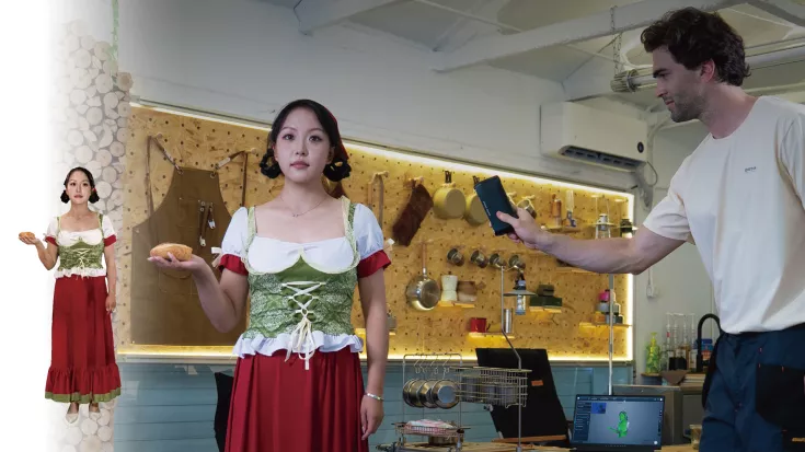 Einstar Rockit IR Modus an Person