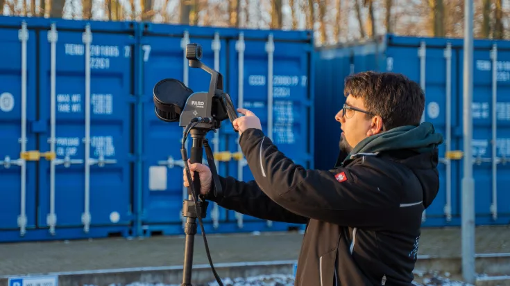 FARO Orbis Scanning-Anwendung im Winter