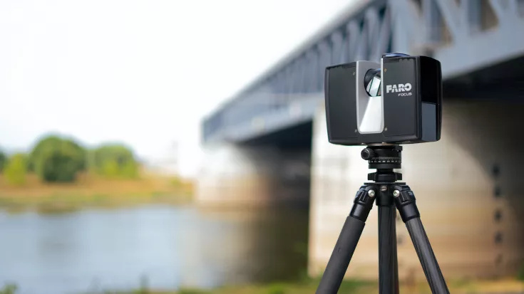 Faro Laser Scanner Brücke 1