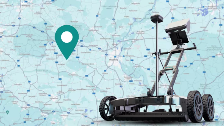 GS9000 GPR Georeferenzierung