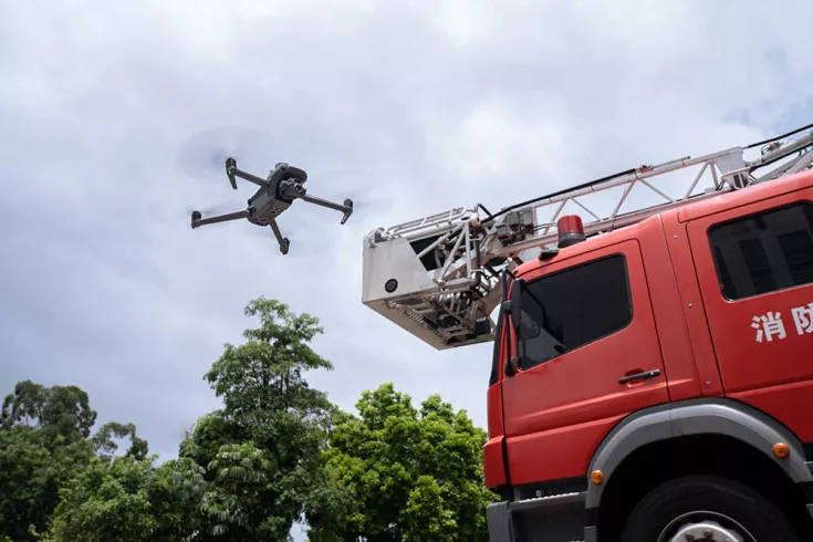 DJI Mavic 3 Enterpreise im Rettungseinsatz