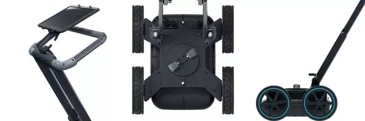 Proceq GS8000 Detailaufnahmen des Bodenradars