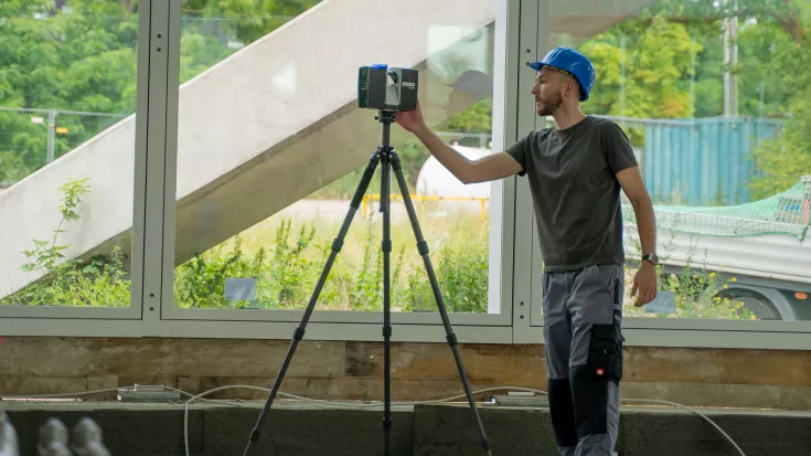 Reverse Engineering terrestrischer Laserscanner