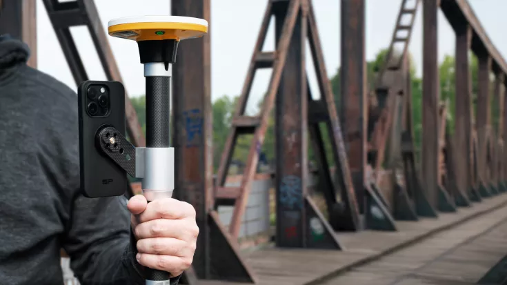 Trimble Catalyst Brückeninspektion