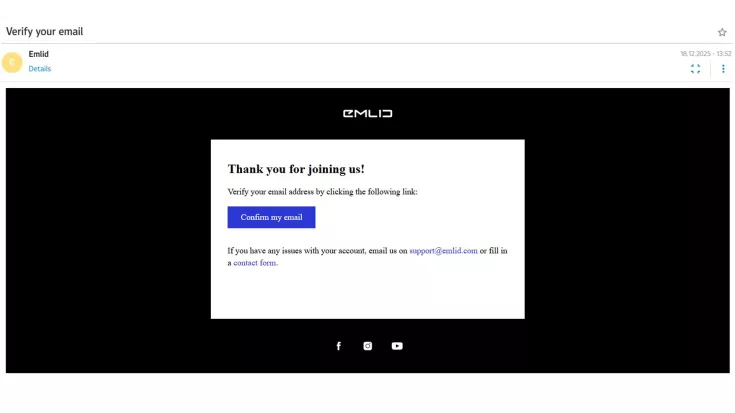 Emlid_EMail_verifizieren