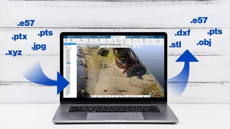 FARO Scene Import und Exportformate