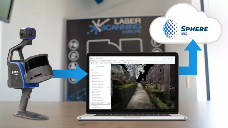 FARO Orbis zu FARO Connect zu FARO Sphere XG