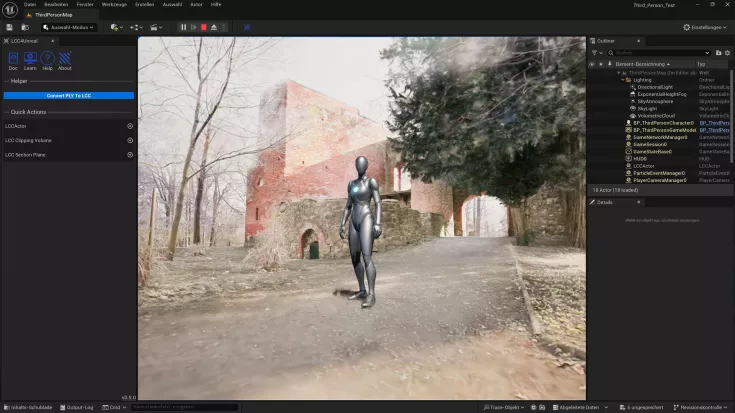 Unreal Engine LCC Kollision