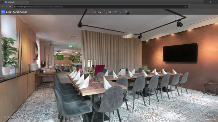 LCC Modell im Webbrowser